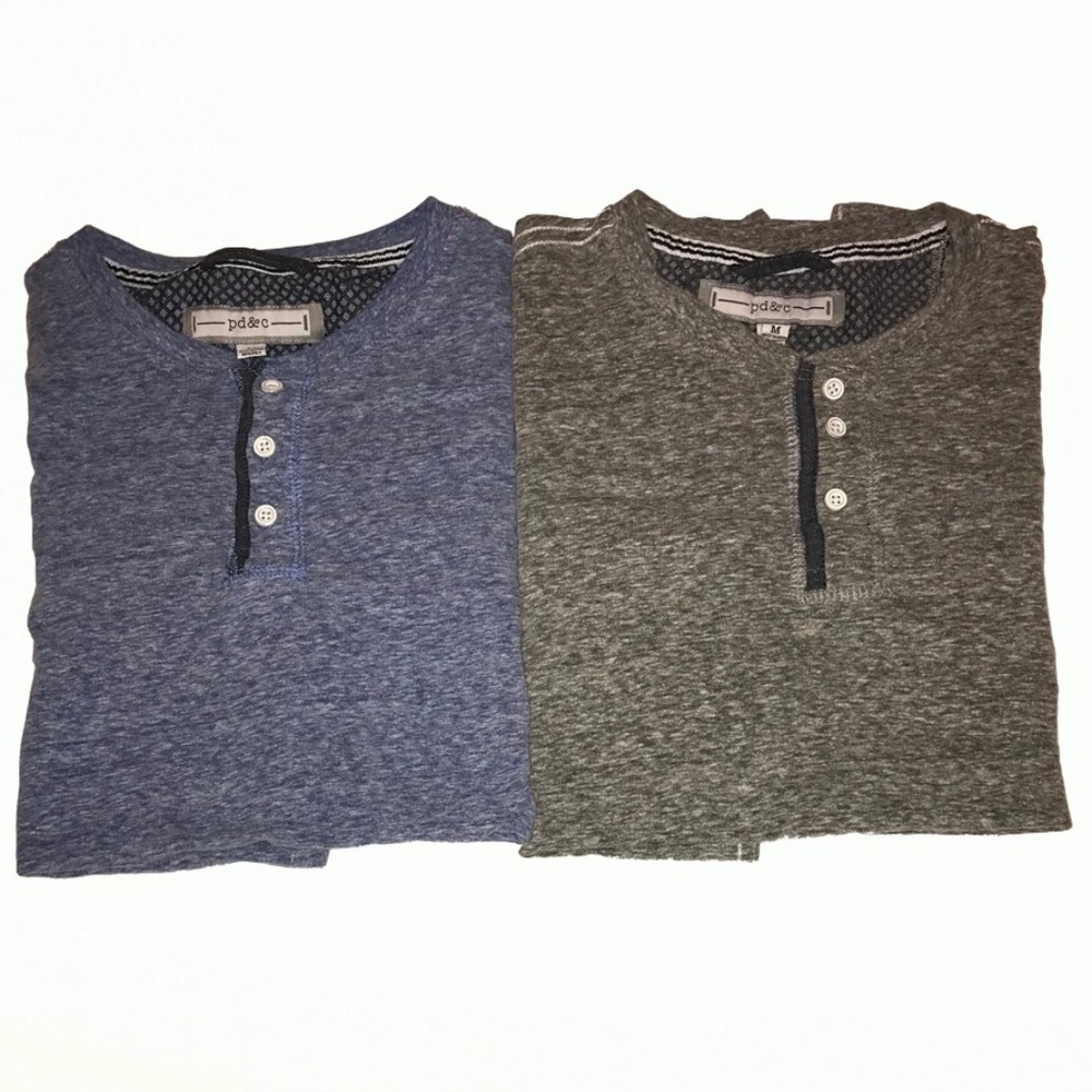 Men's Paper Denim & Cloth Short-Sleeved Henley